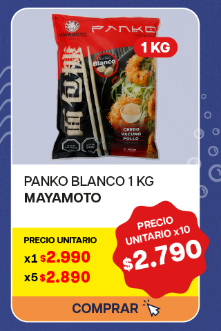 PANKO BLANCO MAYAMOTO K - $2.790 unitario x 10 U.