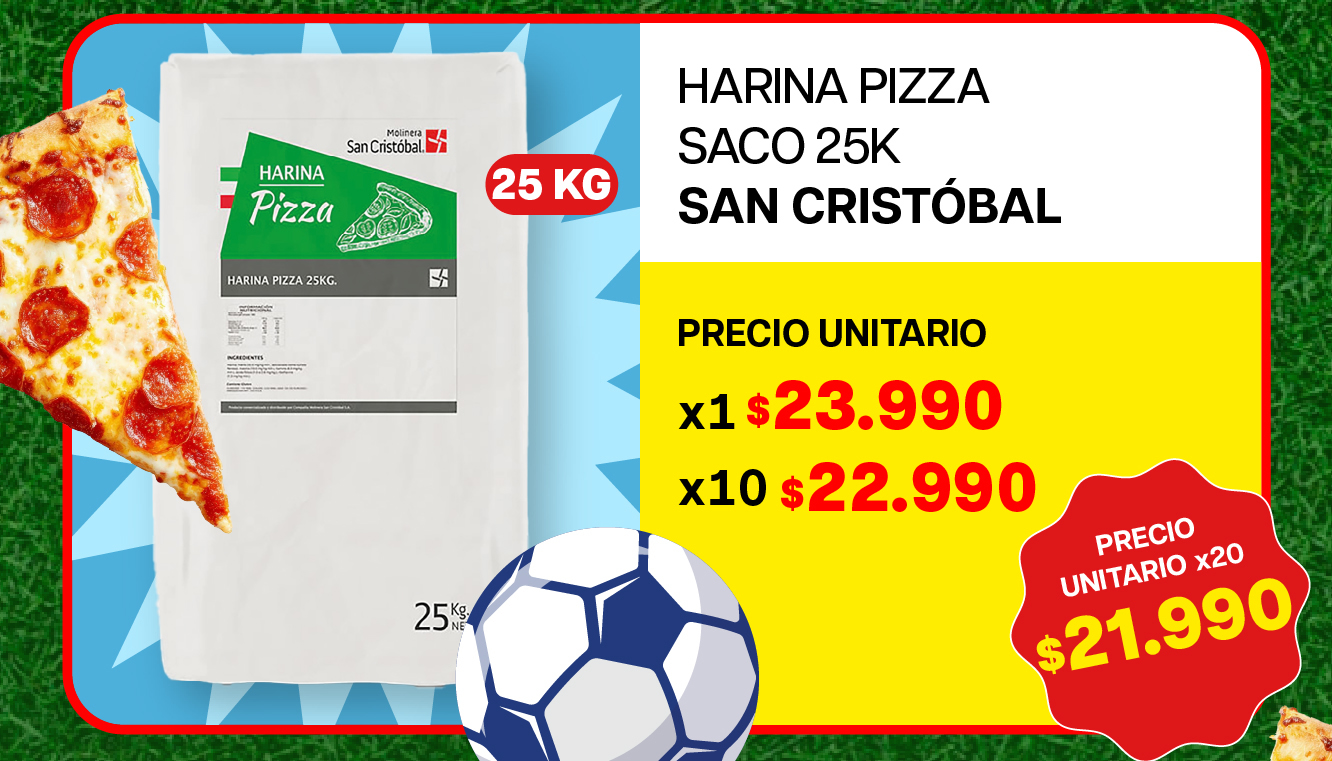 HARINA PIZZA SAN CRISTOBAL 25K
