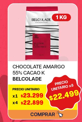 CHOCOLATE BELCOLADE AMARGO 55% CACAO K