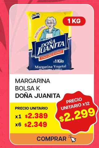 MARGARINA BOLSA DOÑA JUANITA K