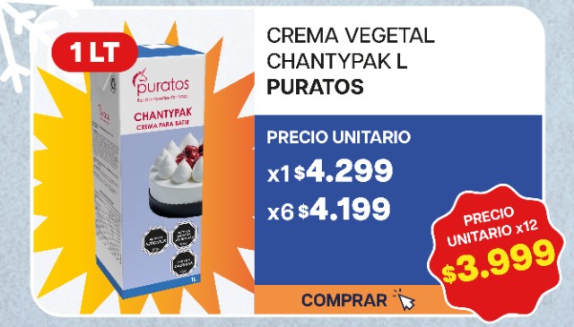 CREMA VEGETAL CHANTYPAK PURATOS L