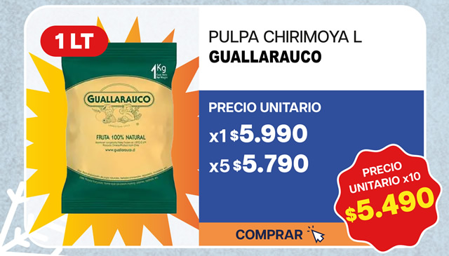 PULPA CHIRIMOYA GUALLARAUCO K