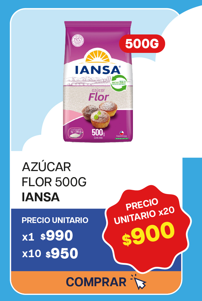 AZUCAR FLOR IANSA 500