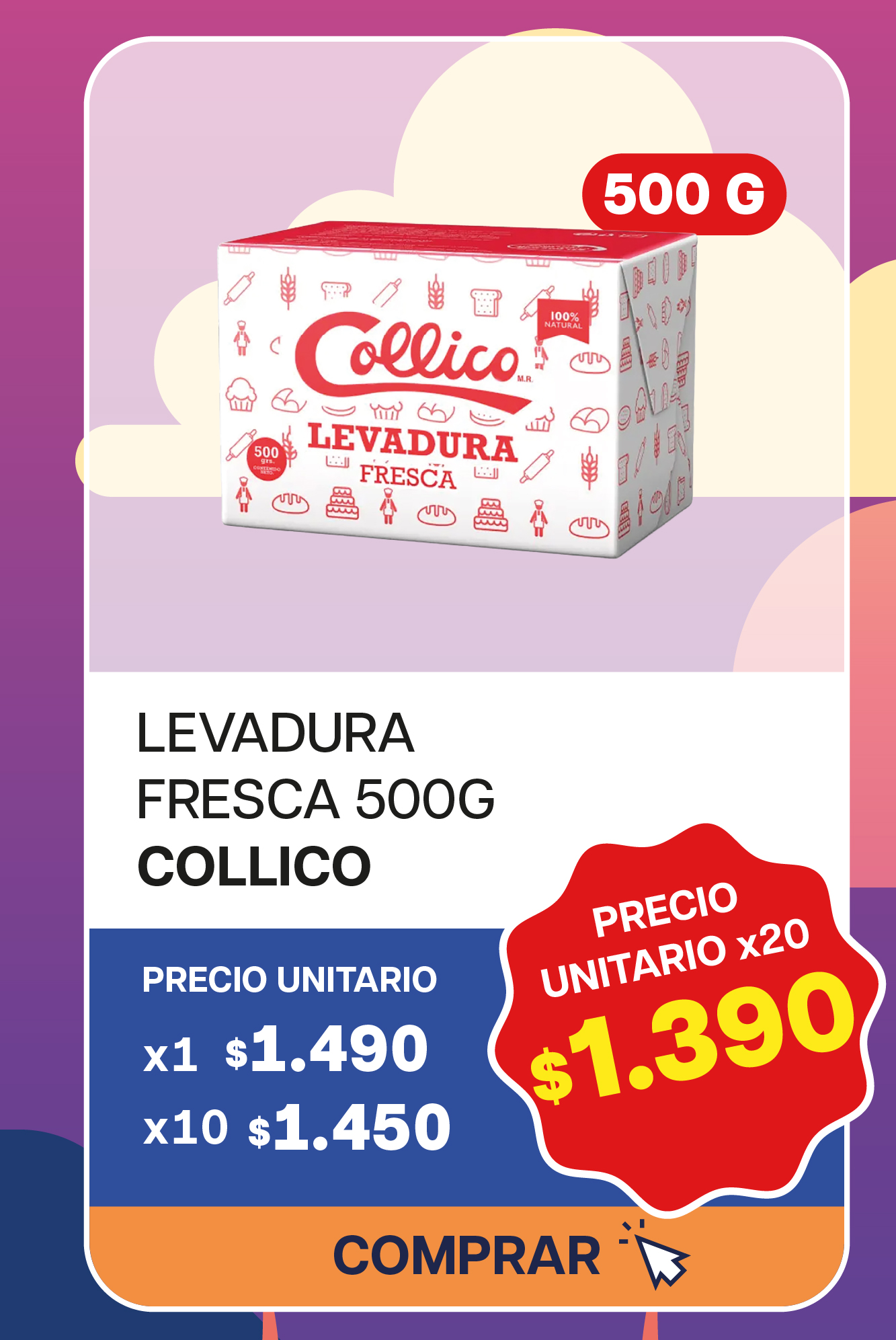  LEVADURA COLLICO