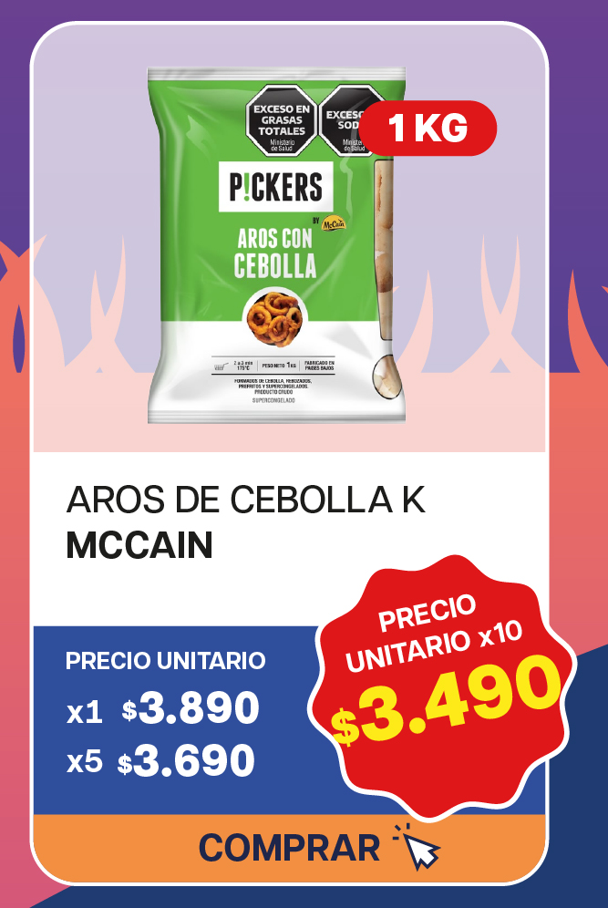  AROS DE CEBOLLA