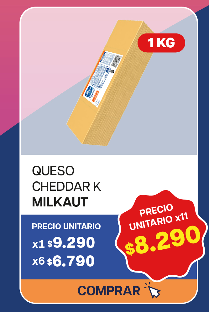  QUESO CHEDDAR MILKAUT