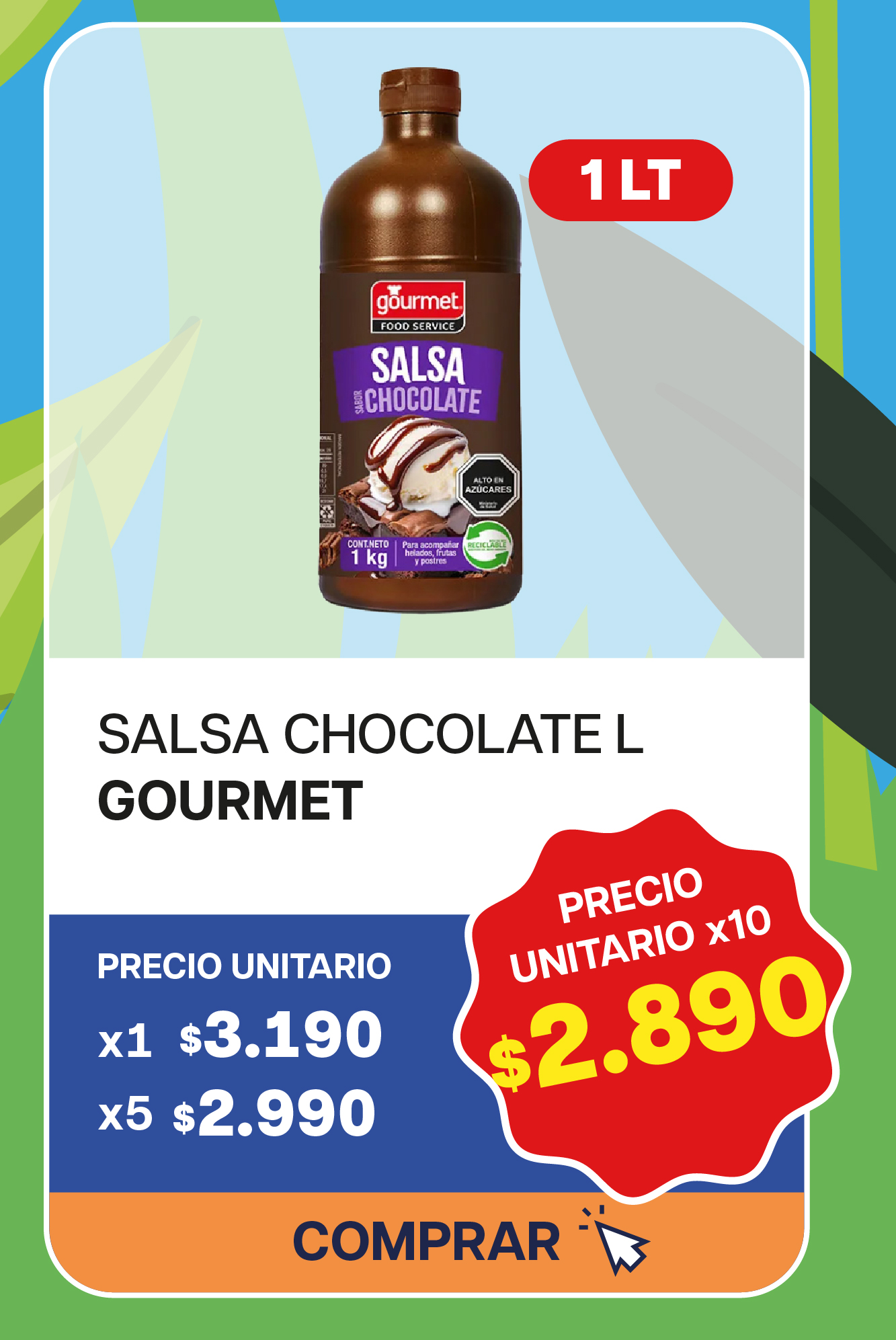 SALSA CHOCOLATE GOURMET