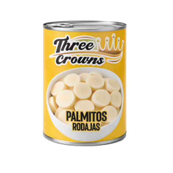 PALMITO RODAJA THREE CROWNS 400G