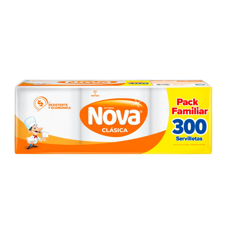 SERVILLETA NOVA CLASICA COCKTAIL 300U