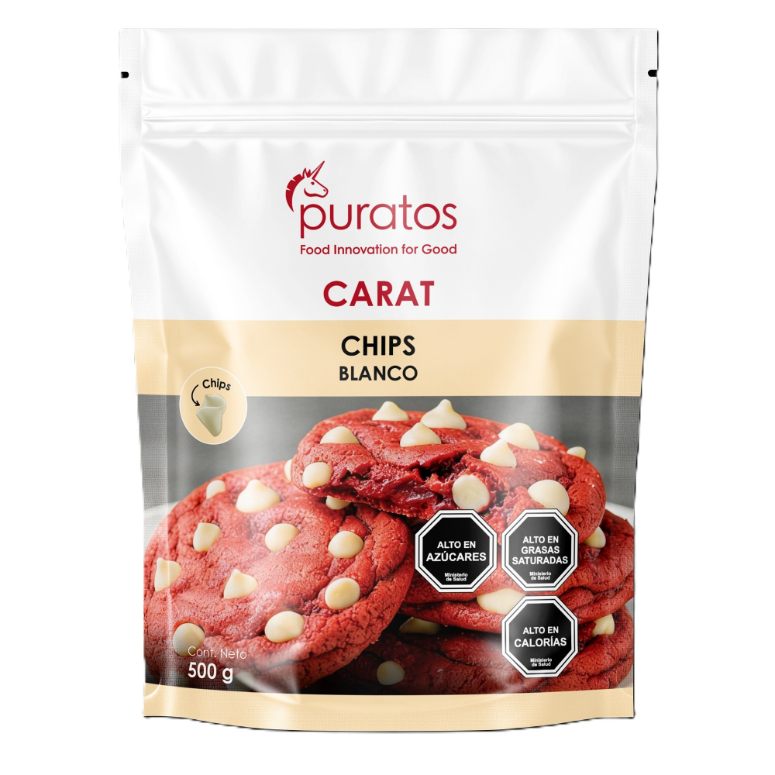 CHIPS CHOCOLATE BLANCO CARAT 500G