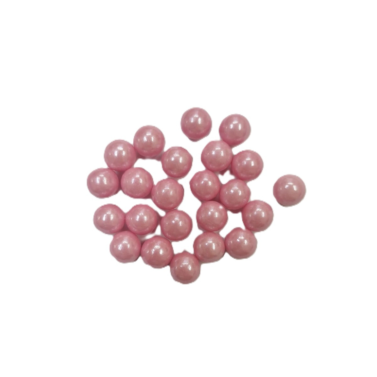 DECORACION PERLAS ROSADAS 10MM 250G