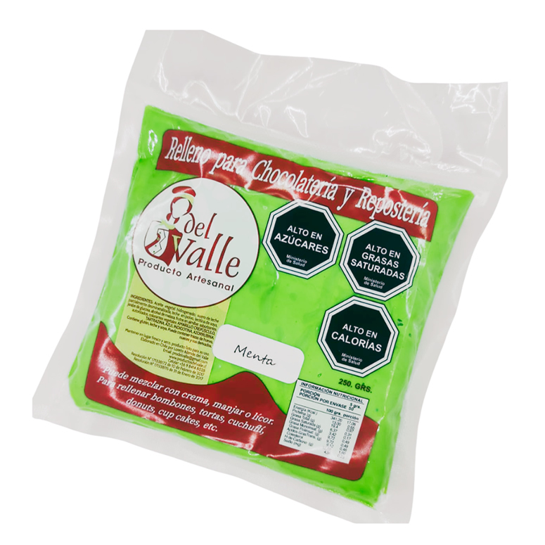 RELLENO MENTA PRODUCTOS DEL VALLE 250G