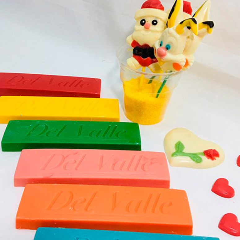 CHOCOLATE DE COLOR PRODUCTOS DEL VALLE 80G