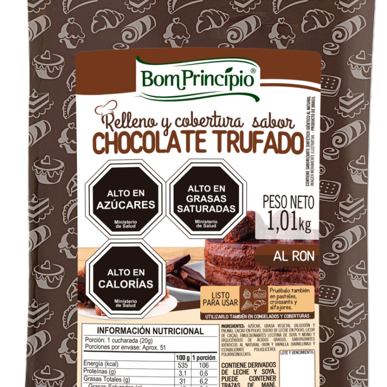 RELLENO CHOCOLATE TRUFADO BOM PRINCIPIO 1K